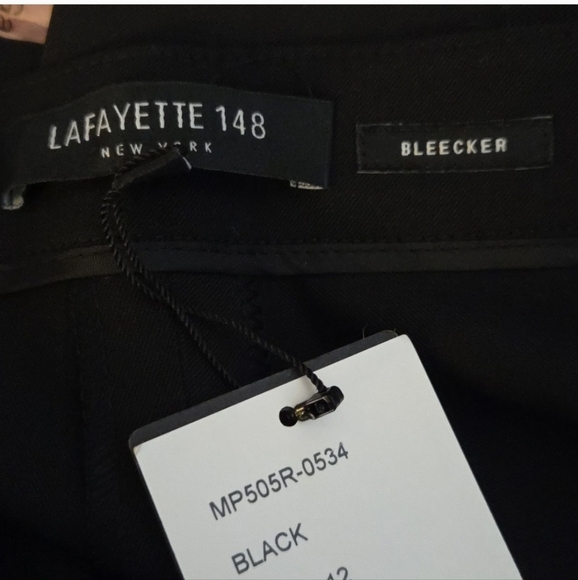 Lafayette 148 NWTs Bleeker Pants - Picture 10 of 14
